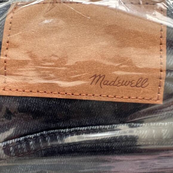 Madewell Dark Blue Wash Straight-Leg Mens Jeans, 31/32 - Picture 6 of 7